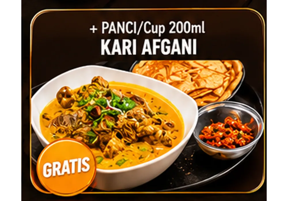 Kari Afgani 1 Panci/Cup 200 ml
