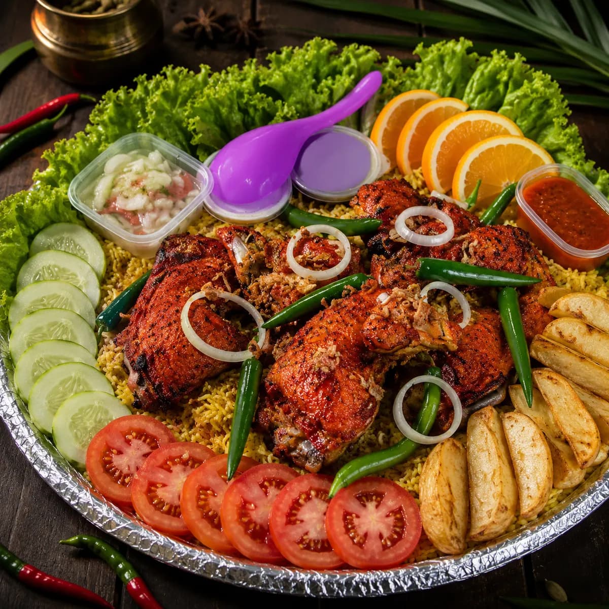 Foto Nampan Ayam