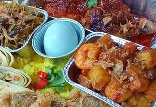 Foto Nasi Kuning Kotakan B Double